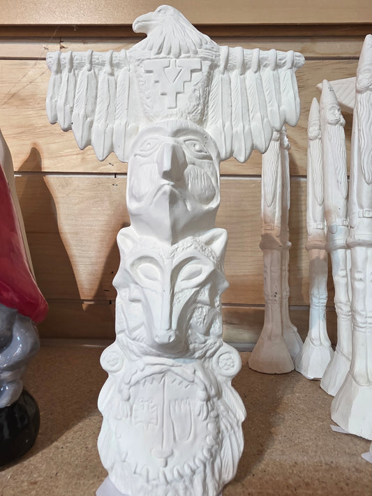 Native Eagle & Wolf Totem