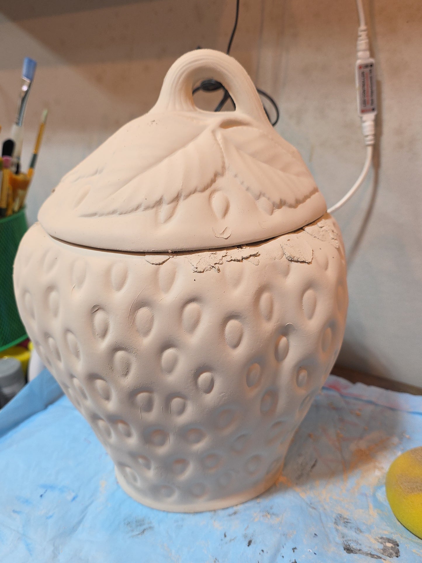 Strawberry Cookie Jar