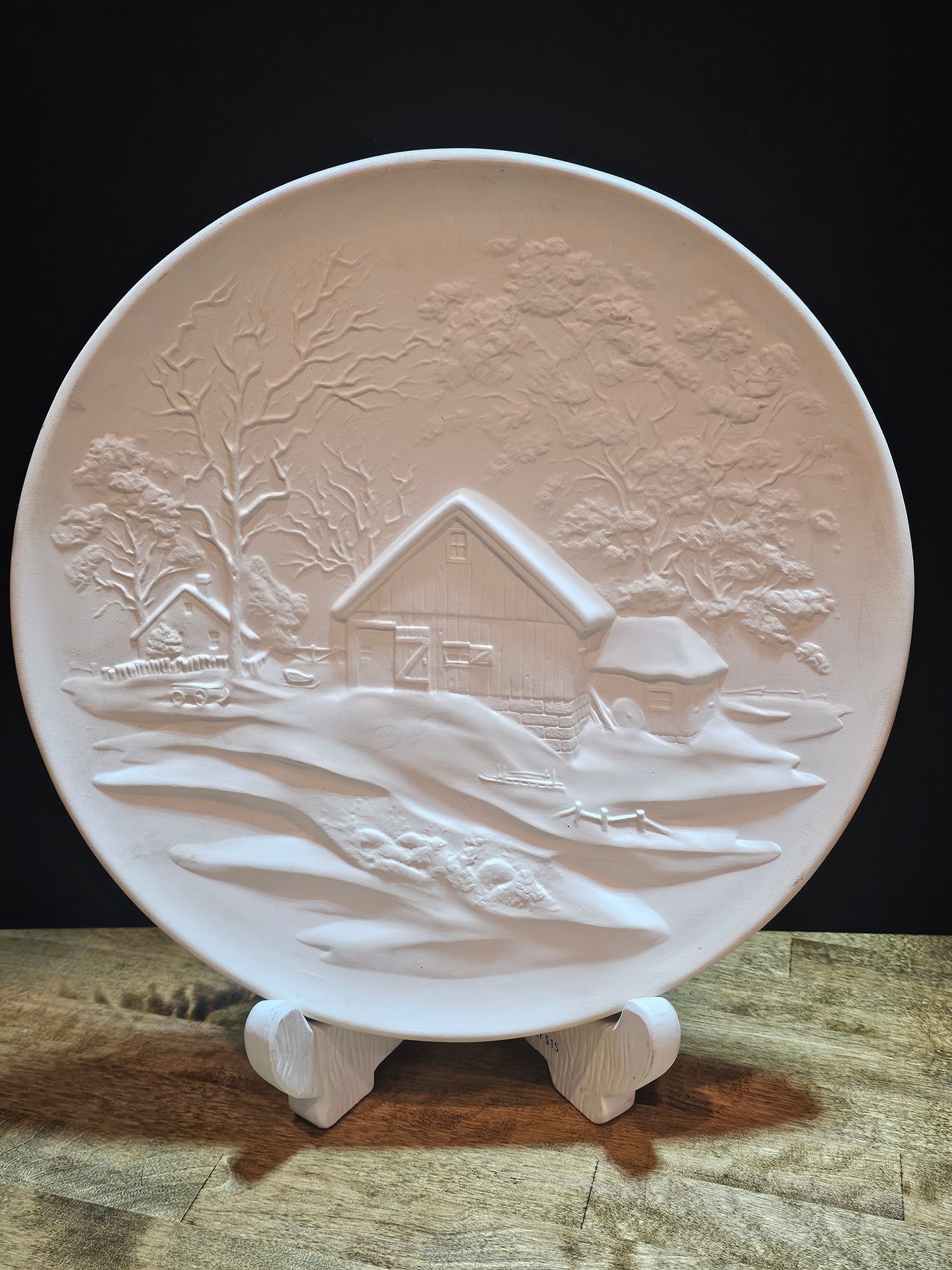 Large Round Plaque