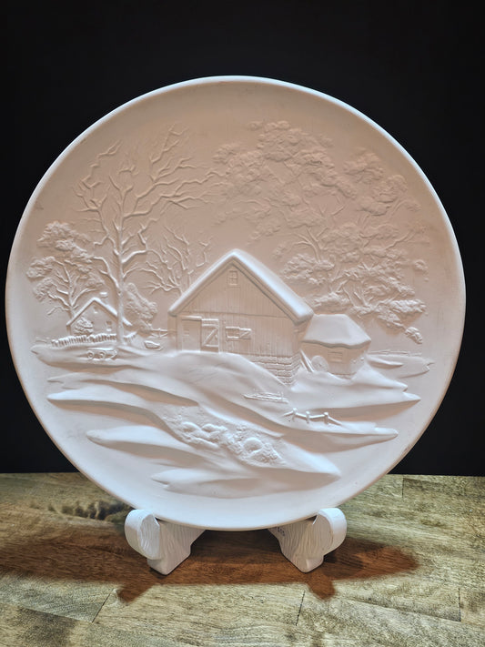 Large Round Plaque