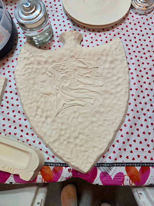 Indian Arrowhead Wall Plaque