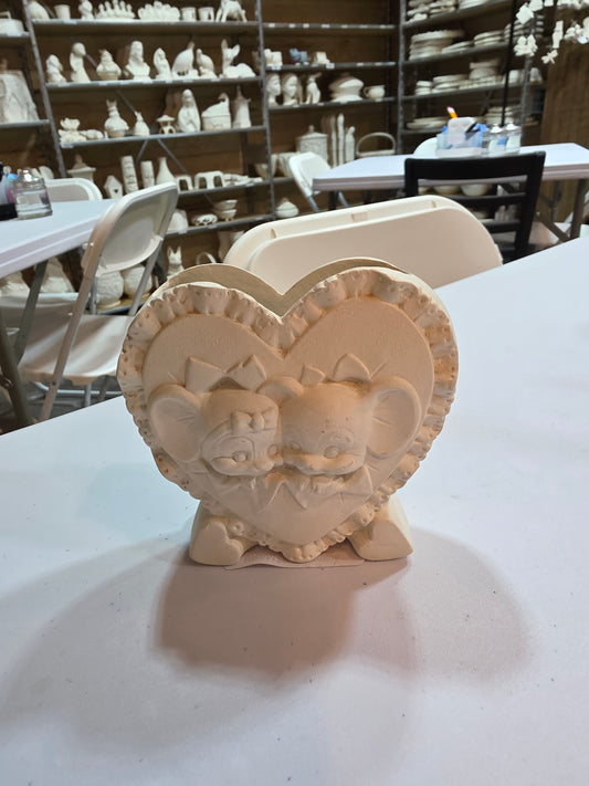Mice Heart Planter