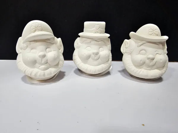 Round Leprechaun Heads