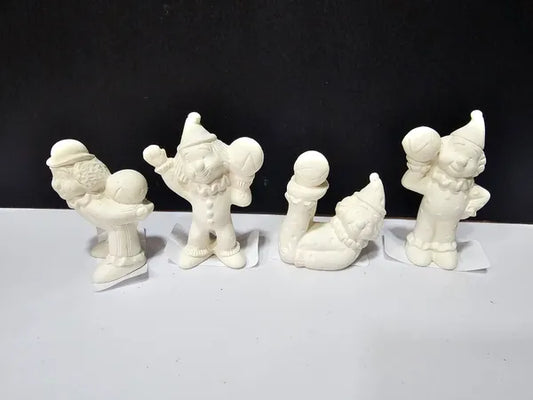 Clown Figurines